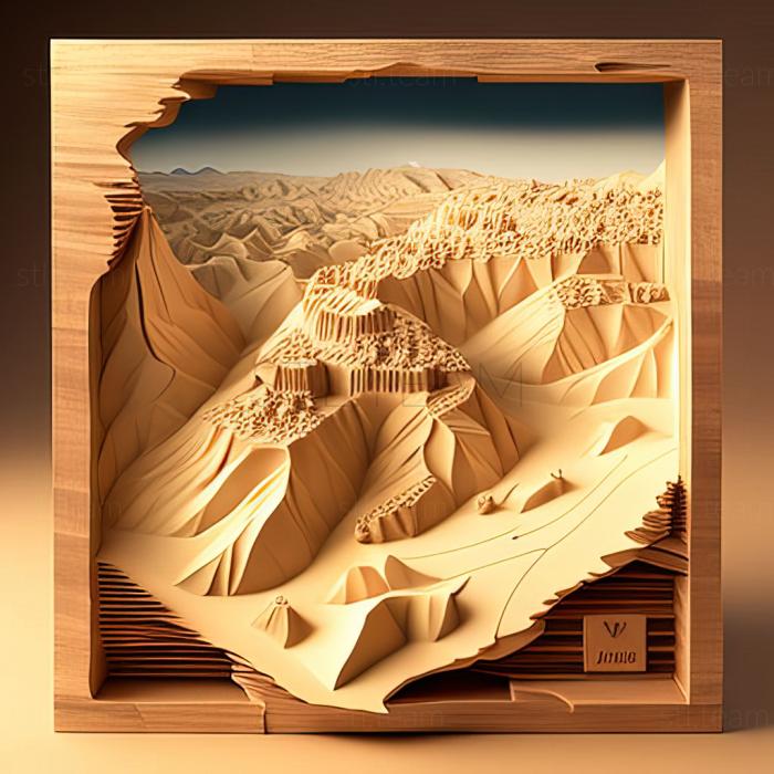 3D model Masada (STL)
